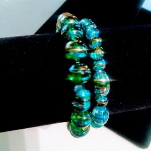 Glass Bracelet Set